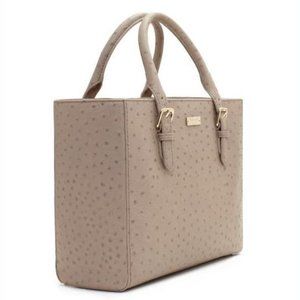 Kate Spade Wellesley Quinn Tote, Taupe Ostrich
